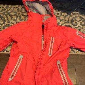 Hot pink spring coat